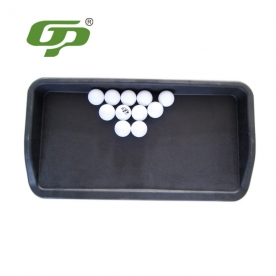 廠家直銷(xiāo) 高爾夫PU橡膠硅發(fā)球盒 golf練習(xí)場(chǎng)用品 打擊墊裝球盒